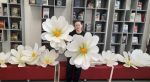 Мастер-класс "Ромашка" - брошь из фоамирана